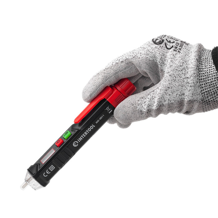 Тестер напруги безконтактний, LCD дисплей