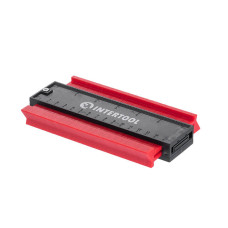 Шаблон для копіювання контуру, 150 мм, ABS, з фіксатором