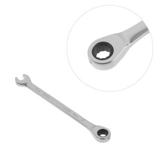 Ключ комбінований з тріскачкою 8мм Cr-V; PROF DIN3113