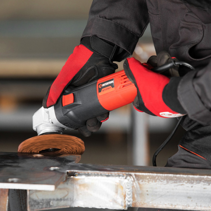 Диск зачисний із спіненого абразиву, оранжевий, 125×22,2×13 мм, P46, T27, 7600 об/хв