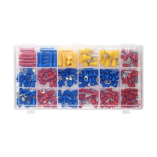 Коннектори обтискні, 270 шт., ізольовані, для автомобільної електропроводки