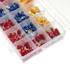 Коннектори обтискні, 270 шт., ізольовані, для автомобільної електропроводки