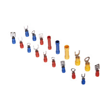 Коннектори обтискні, 270 шт., ізольовані, для автомобільної електропроводки