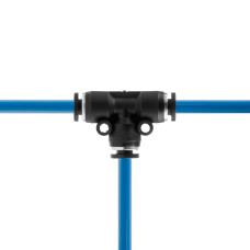 З'єднання цангове Т-образне для поліуретанових та ін. шлангів 4 мм