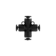 З'єднання цангове Х-образне для поліуретанових та ін. шлангів 4 мм