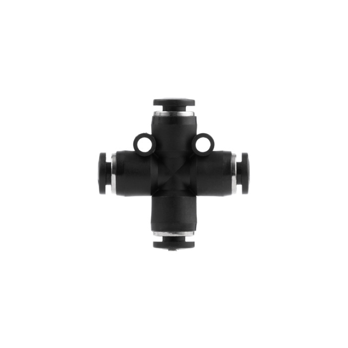 З'єднання цангове Х-образне для поліуретанових та ін. шлангів 4 мм