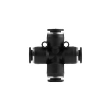 З'єднання цангове Х-образне для поліуретанових та ін. шлангів 8 мм