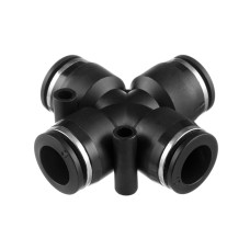 З'єднання цангове Х-образне для поліуретанових та ін. шлангів 12 мм