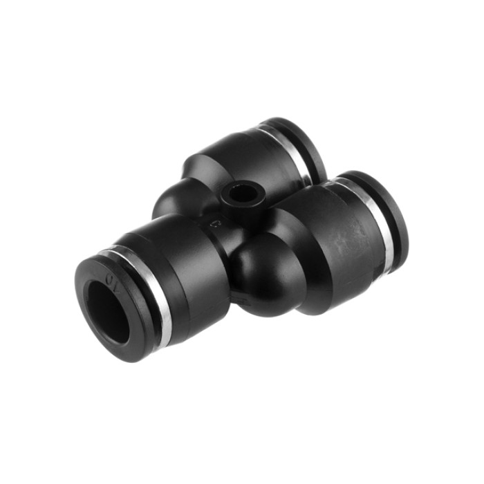 З'єднання цангове Y-образне для поліуретанових та ін. шлангів 10 мм