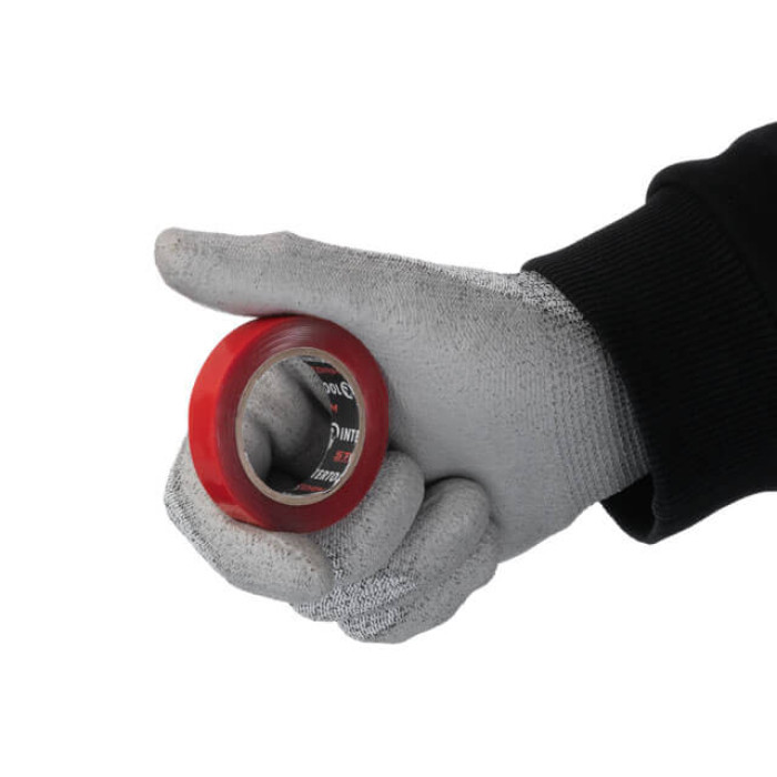 Стрічка клейка двостороння "STRONG FIX", 2 м, 12×0,5 мм, прозора, акрил, STORM