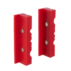 Губки гумові для лещат, 100 мм, магнітні