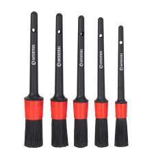 Набір кистей, 5 шт., для детейлінгу і хімчистки
