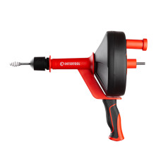 Інструмент для чищення труб, трос 6 мм × 4 м, кручений загострений наконечник