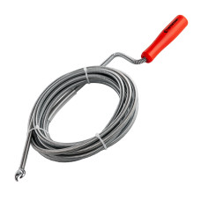 Трос для чищення труб, 9 мм × 5 м, пробивний наконечник