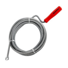 Трос для чищення труб, 9 мм × 5 м, пробивний наконечник