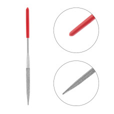 Набір алмазних надфілів, 10 шт., 140 мм