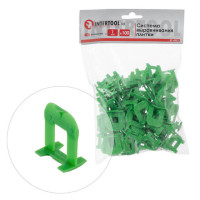 Система вирівнювання плитки, основа, 1 мм, 100 шт.