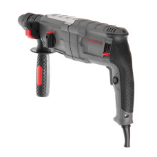 Перфоратор 1,0 кВт, 3,5 Дж, 0-1300 об/хв, 0-5100 уд/хв, 3 режими, SDS-plus, знімний швидкозатискний патрон