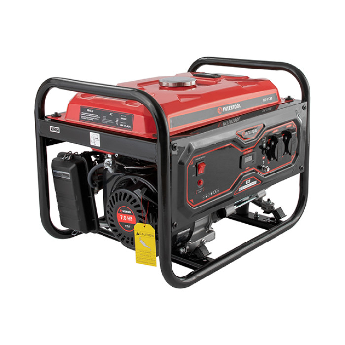 Генератор бензиновий, 2,8/3,0 кВт, 230 В, бак 15 л, ручний старт, мідна обмотка, STORM