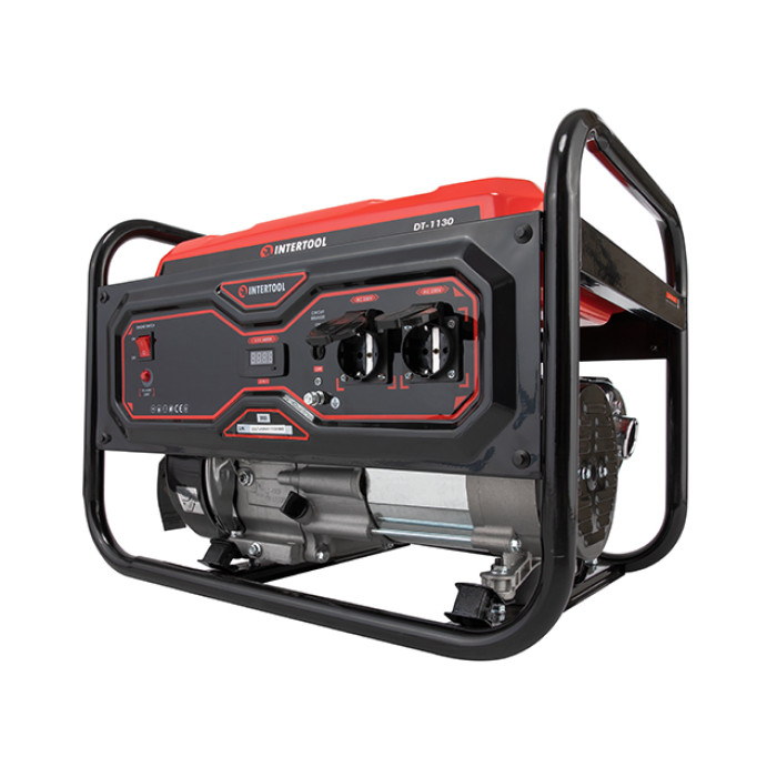 Генератор бензиновий, 2,8/3,0 кВт, 230 В, бак 15 л, ручний старт, мідна обмотка, STORM