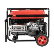Генератор бензиновий, 5/5,5 кВт, 230 В, бак 25 л, електро/ручний старт, мідна обмотка, STORM