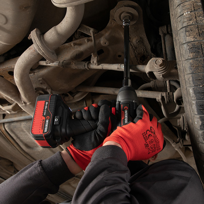 Гайкокрут ударний акумуляторний безщітковий 20 В, 300 Nm, 0-2500 об/хв, 0-3000 уд/хв, 1/2", без ЗП та АКБ