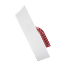 Тертка сталева, оцинкована, 280×130 мм, зуб: 6×6 мм