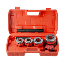 Набір плашок трубних 4 шт, для нарізання різьби: 1/2", 3/4", 1", 1 1/4"