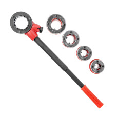 Набір плашок трубних 4 шт, для нарізання різьби: 1/2", 3/4", 1", 1 1/4"