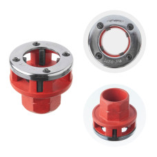 Набір плашок трубних 4 шт, для нарізання різьби: 1/2", 3/4", 1", 1 1/4"