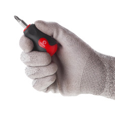 Викрутка міні 4 в 1 з двосторонніми насадками, Cr-V