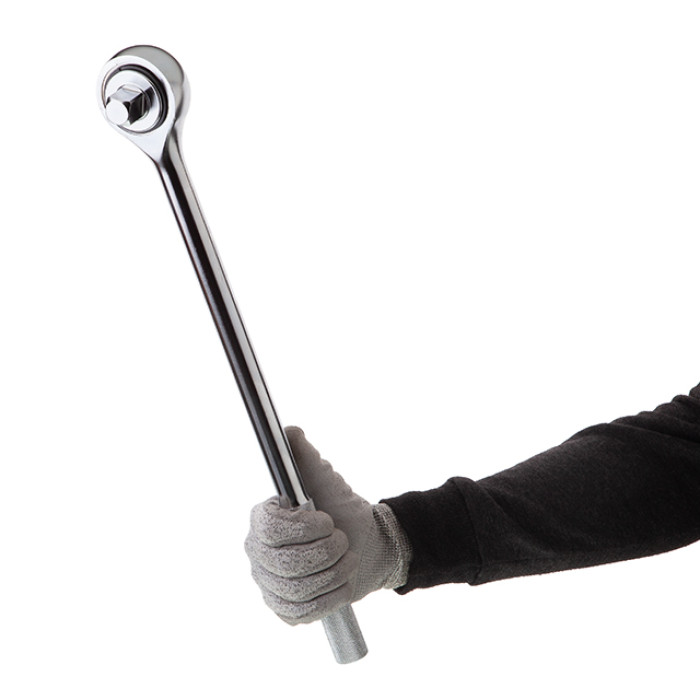 Набір інструментів, проф., 3/4", Cr-V, 20 од., головки: 19-50 мм, металевий кейс