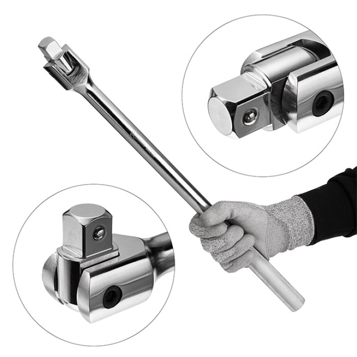 Вороток з шарніром 3/4" 480мм. STORM