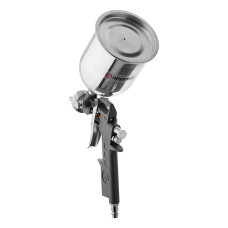 Фарбопульт пневматичний HP, форсунка: 1,5 мм, верхній металевий бачок: 600 мл, 5 бар