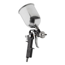 Фарбопульт пневматичний HP, форсунка: 1,5 мм, верхній металевий бачок: 600 мл, 5 бар