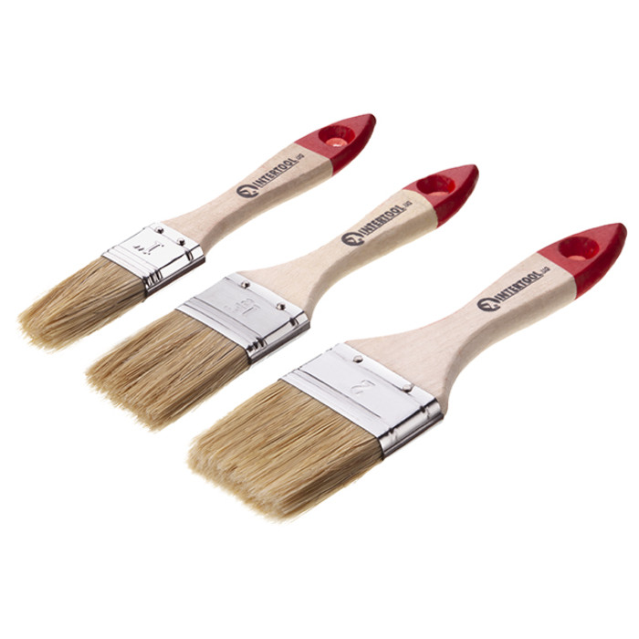 Набір пензлів флейцевих, 3 шт. (25, 38, 50 мм)