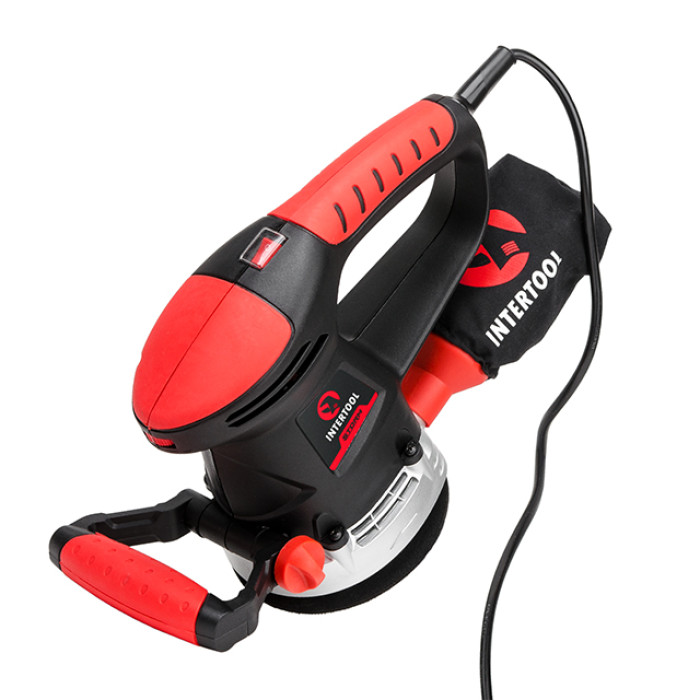 Шліфмашина ексцентрикова, 0,48 кВт, 4000-14000 об/хв, 125 мм, хід ексцентрика 2,3 мм, STORM