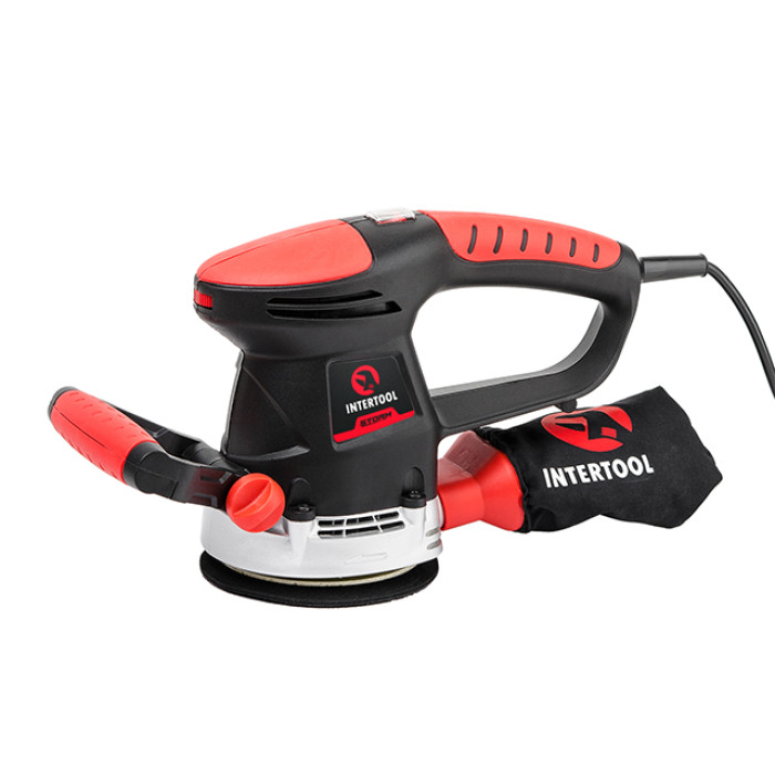 Шліфмашина ексцентрикова, 0,48 кВт, 4000-14000 об/хв, 125 мм, хід ексцентрика 2,3 мм, STORM