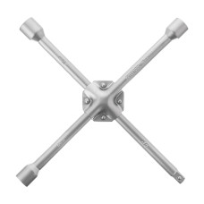 Ключ балонний хрестовий, укріплений, 1/2", 355×16 мм, 17×19×21 мм