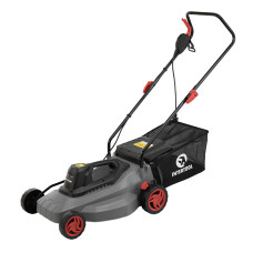 Газонокосарка електрична, 1,8 кВт, 3000 об/хв, ширина зрізання 400 мм, висота зрізання 25-75 мм, контейнер 35 л