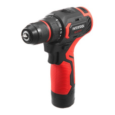 Дриль-шурупокрут акумуляторний, безщітковий двигун, 12 В, 50 Nm, 0-500/0-1900 об/хв, патрон 0,8-10 мм, 2x2,0 Аг