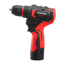 Дриль-шурупокрут акумуляторний, безщітковий двигун, 12 В, 50 Nm, 0-500/0-1900 об/хв, патрон 0,8-10 мм, 2x2,0 Аг