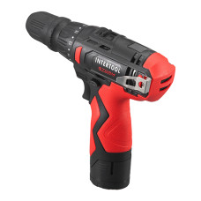 Дриль-шурупокрут акумуляторний, 12 В, 30 Nm, 0-350/0-1300 об/хв, патрон 0,8-10 мм, 2,0 Аг, знімний патрон