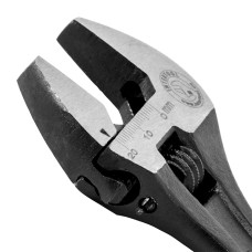 Ключ розвідний, 150 мм, Cr-V, чорний, фосфатований