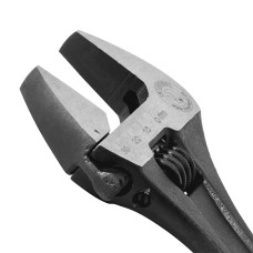 Ключ розвідний, 250 мм, Cr-V, чорний, фосфатований