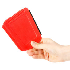 Скребок автомобільний для скла, з водосгоном, 12×12 см