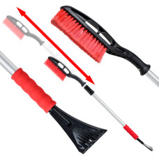 Щітка зі скребком, телескопічна, 99-139 см
