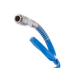 Шланг спіральний поліуретановий 8×12 мм, 10 м, зі швидкороз'ємними з'єднаннями