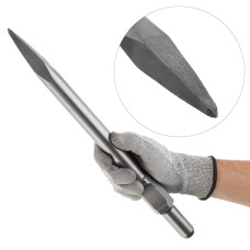 Зубило пікоподібне, HEX, 410×30 мм