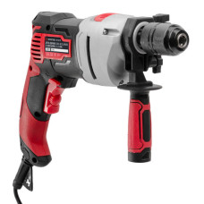 Дриль ударний, 0,9 кВт, 0-2800 об/хв, 1,5-13 мм, металевий корпус редуктора, швидкозатискний патрон